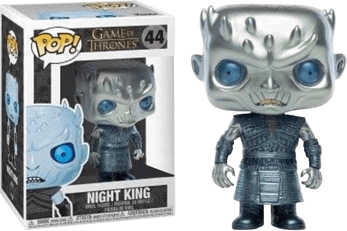 FUN40512 A Game of Thrones - Night King Metallic US Exclusive Pop! Vinyl - Funko - Titan Pop Culture