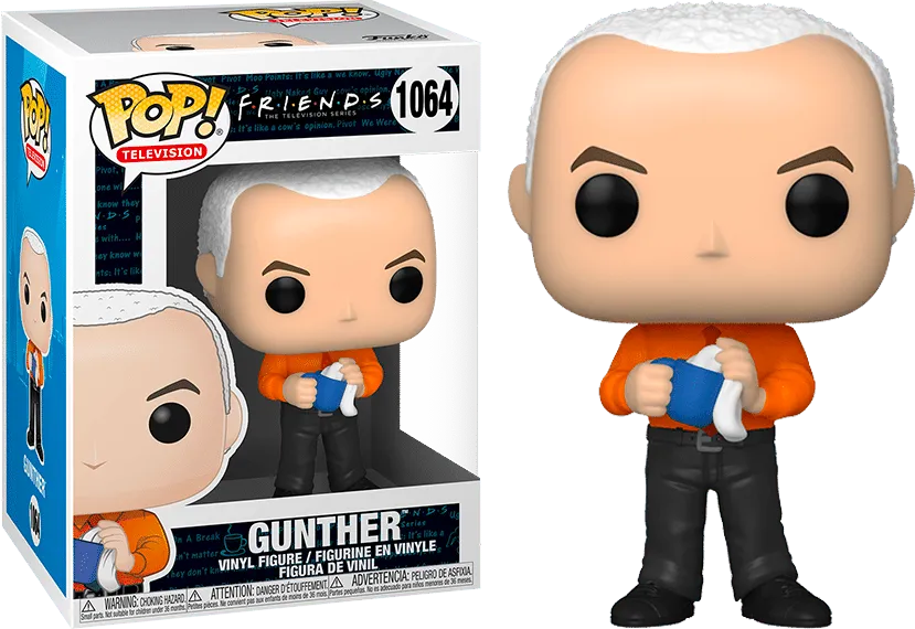 FUN41946 Friends - Gunther (with chase) Pop! Vinyl - Funko - Titan Pop Culture