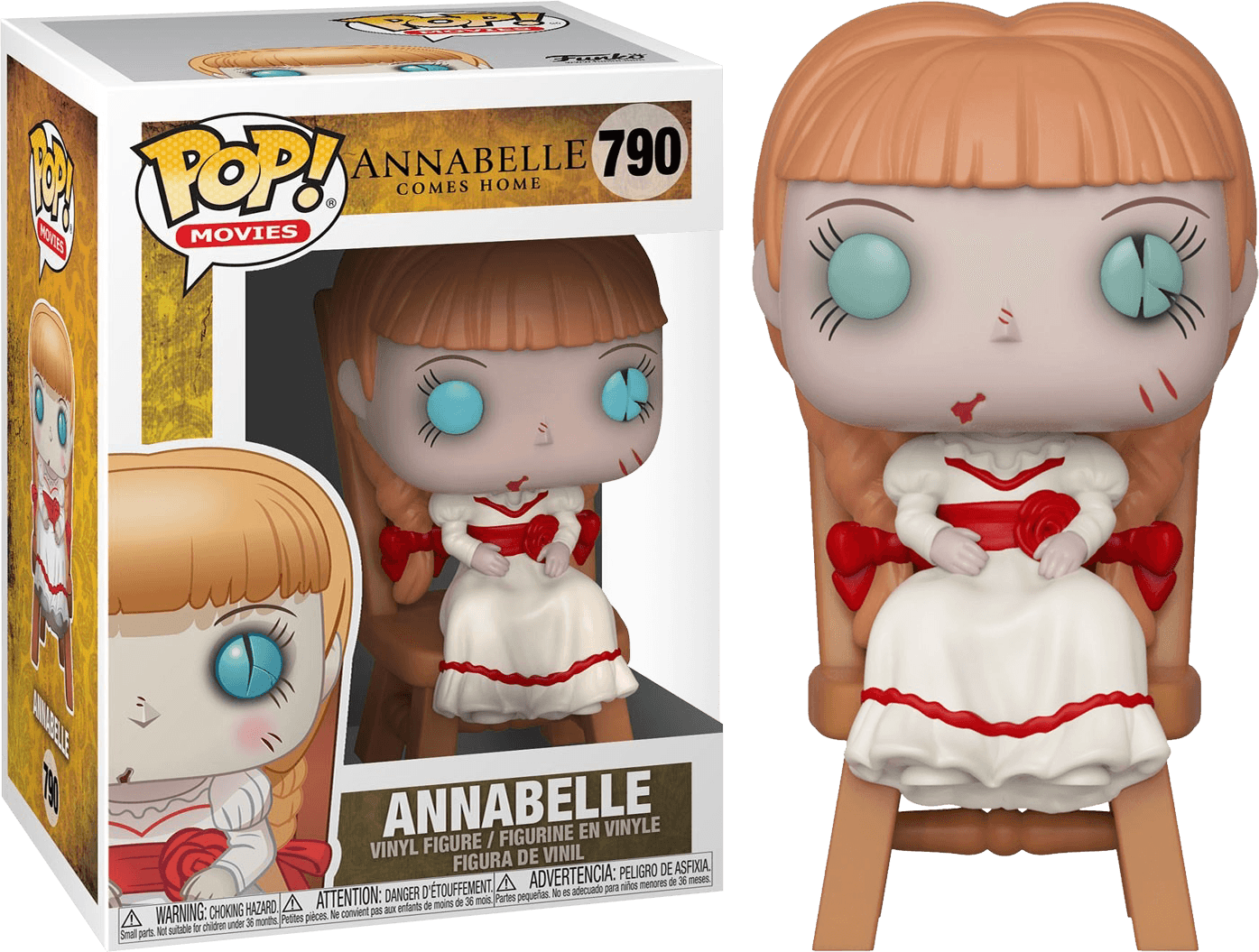 FUN41967 Annabelle - Annabelle in Chair Pop! Vinyl - Funko - Titan Pop Culture