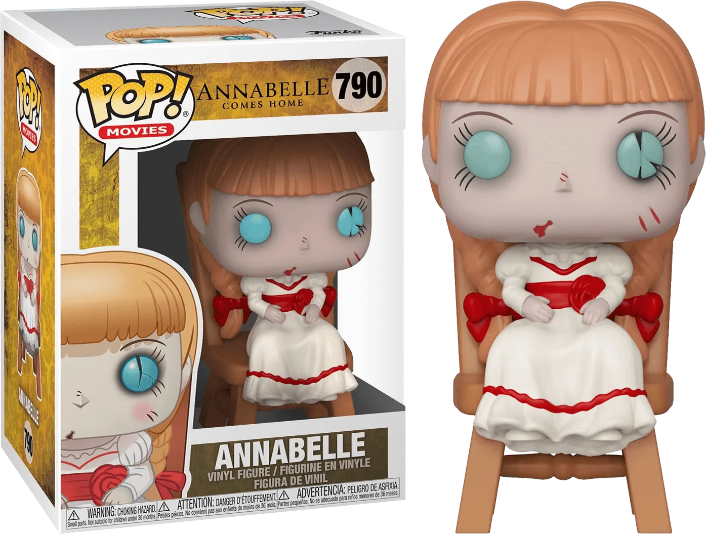 FUN41967 Annabelle - Annabelle in Chair Pop! Vinyl - Funko - Titan Pop Culture