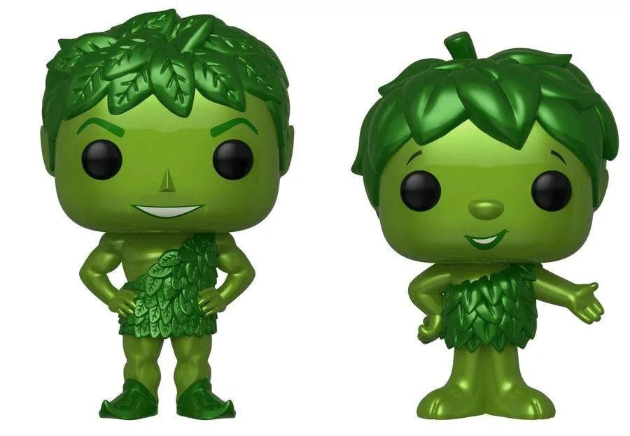 FUN42028 Ad Icons - Green Giant & Sprout Metallic US Exclusive Pop! Vinyl 2-pack - Funko - Titan Pop Culture