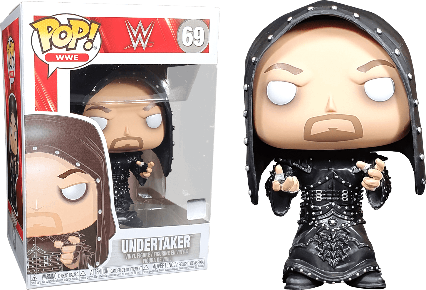 FUN42038 WWE - Undertaker Hooded Pop! Vinyl - Funko - Titan Pop Culture