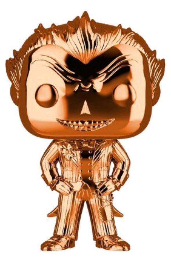 FUN42335 Batman: Arkham Asylum - The Joker Orange Chrome US Exclusive Pop! Vinyl - Funko - Titan Pop Culture