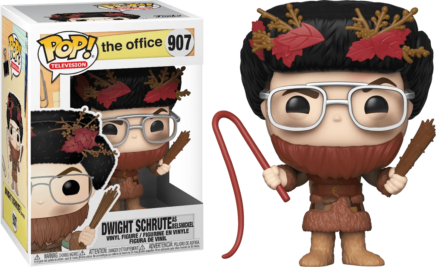 FUN43431 The Office - Dwight as Belsnickel Pop! Vinyl - Funko - Titan Pop Culture