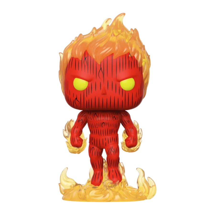 FUN44987 Fantastic Four (comics) - Human Torch Pop! Vinyl - Funko - Titan Pop Culture