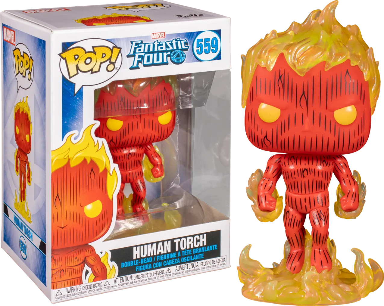 Fantastic Four (comics) - Human Torch Pop! Vinyl