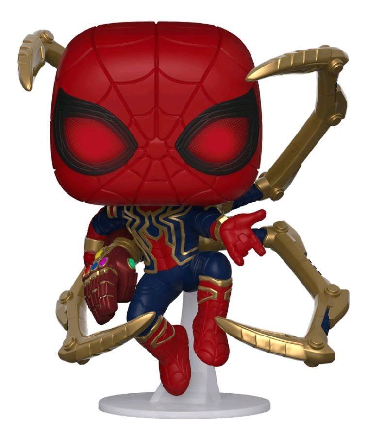 FUN45138 Avengers 4: Endgame - Iron Spider with Nano Gauntlet Pop! Vinyl - Funko - Titan Pop Culture