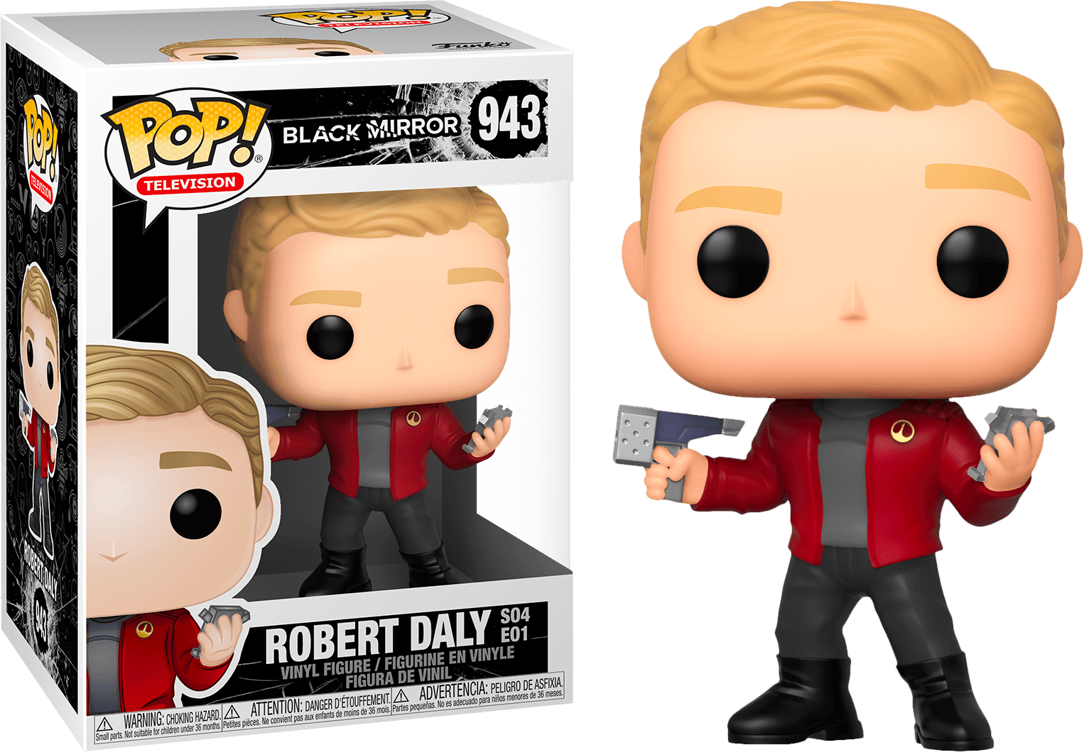 FUN45363 Black Mirror - Robert Daly Pop! Vinyl - Funko - Titan Pop Culture