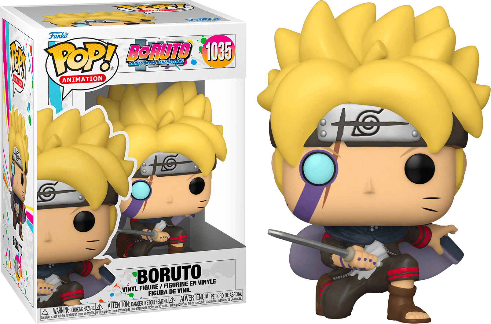 FUN46057 Boruto: Naruto Next Generations - Boruto with Marks Pop! Vinyl - Funko - Titan Pop Culture