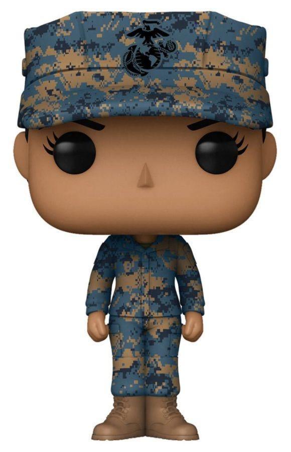 FUN46747 US Military: Marines - Female Hispanic Pop! Vinyl - Funko - Titan Pop Culture