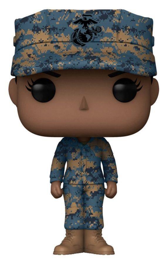 FUN46748 US Military: Marines - Female African American Pop! Vinyl - Funko - Titan Pop Culture