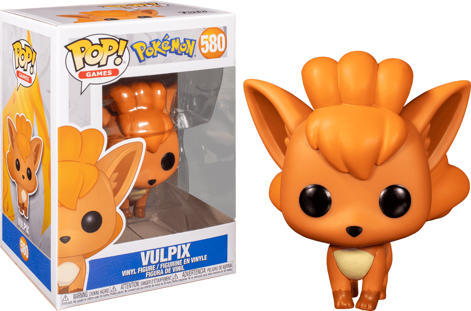 FUN46863 Pokemon - Vulpix Pop! Vinyl [RS] - Funko - Titan Pop Culture