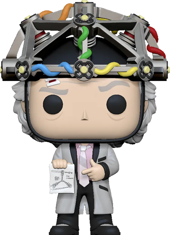 FUN46914 Back to the Future - Doc with Helmet Pop! Vinyl - Funko - Titan Pop Culture