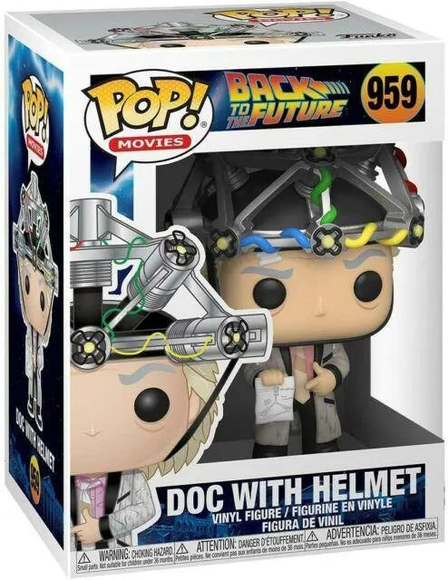 FUN46914 Back to the Future - Doc with Helmet Pop! Vinyl - Funko - Titan Pop Culture