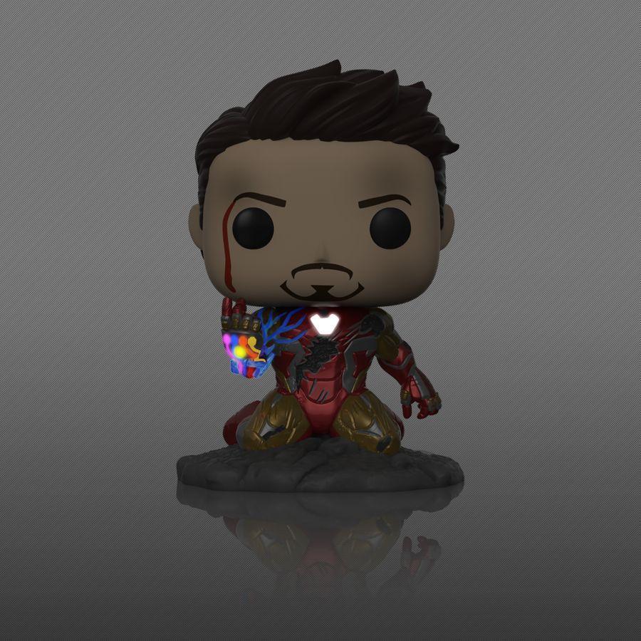 FUN47096 Avengers 4: Endgame - I Am Iron Man Glow Pop! Deluxe - Funko - Titan Pop Culture