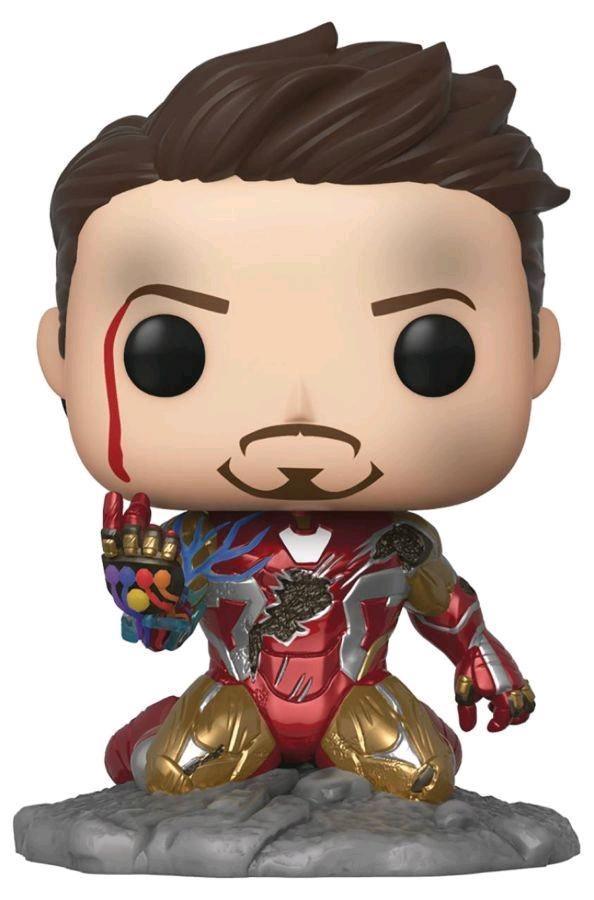 FUN47096 Avengers 4: Endgame - I Am Iron Man Glow Pop! Deluxe - Funko - Titan Pop Culture