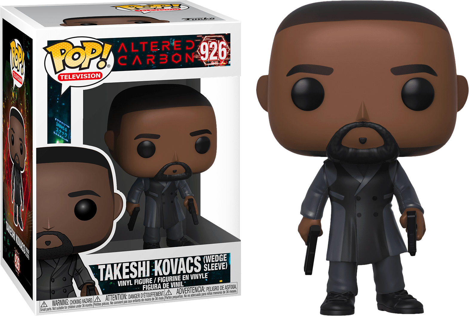 FUN47232 Altered Carbon - Takeshi Kovacs (Wedge Sleeve) Pop! Vinyl - Funko - Titan Pop Culture