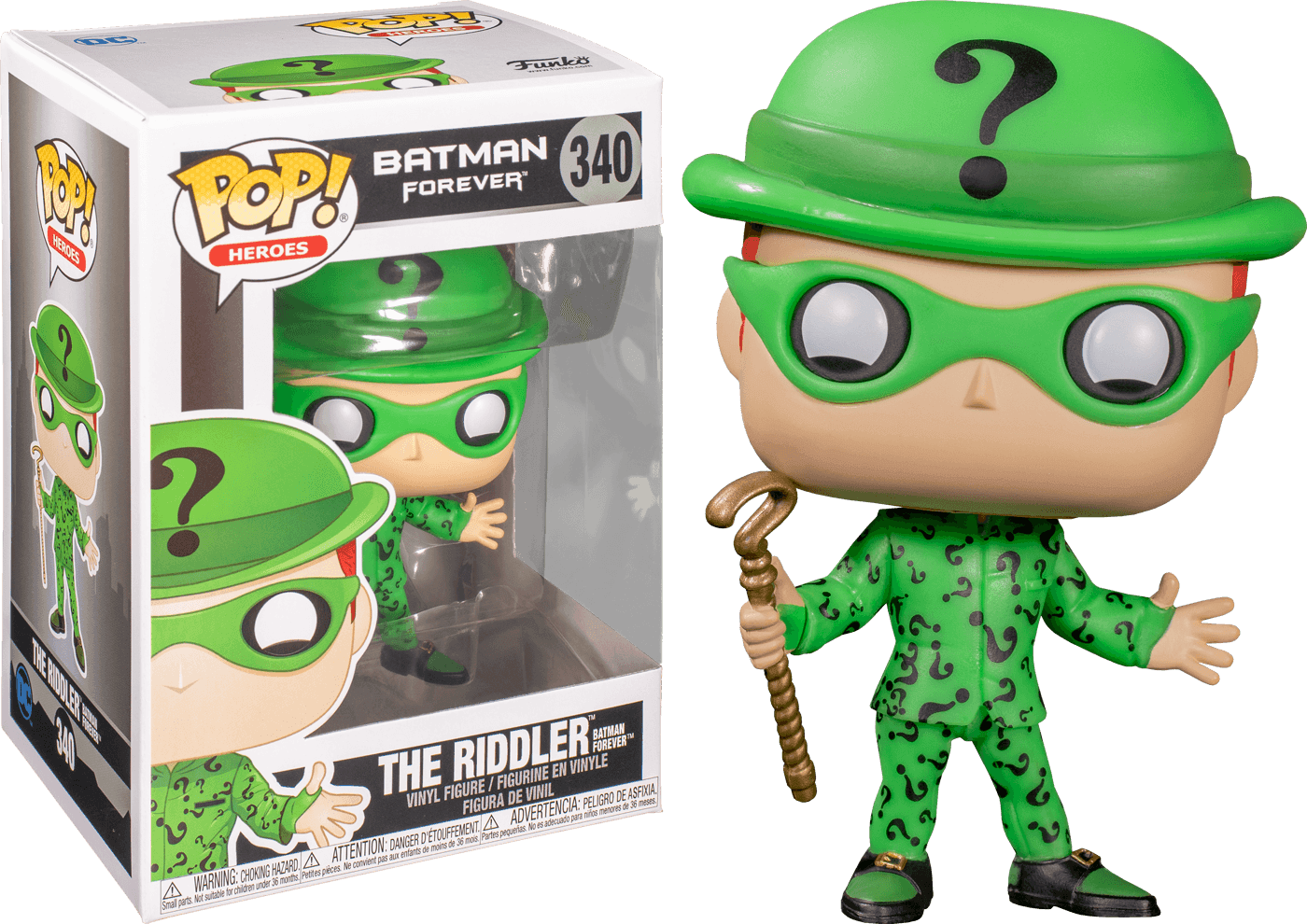 FUN47705 Batman Forever - Riddler Pop! Vinyl - Funko - Titan Pop Culture