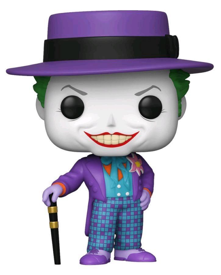 FUN47709 Batman 1989 - Joker with Hat (with chase) Pop! Vinyl - Funko - Titan Pop Culture