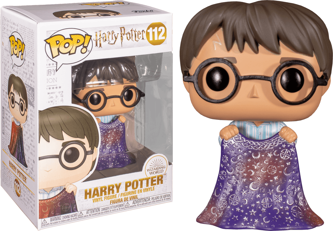 Harry Potter - Harry with Invisibility Cloak Pop! Vinyl  Funko Titan Pop Culture