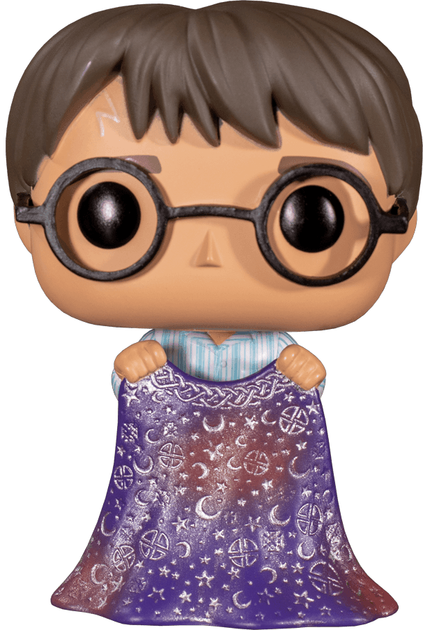 FUN48063 Harry Potter - Harry with Invisibility Cloak Pop! Vinyl - Funko TBA - Titan Pop Culture