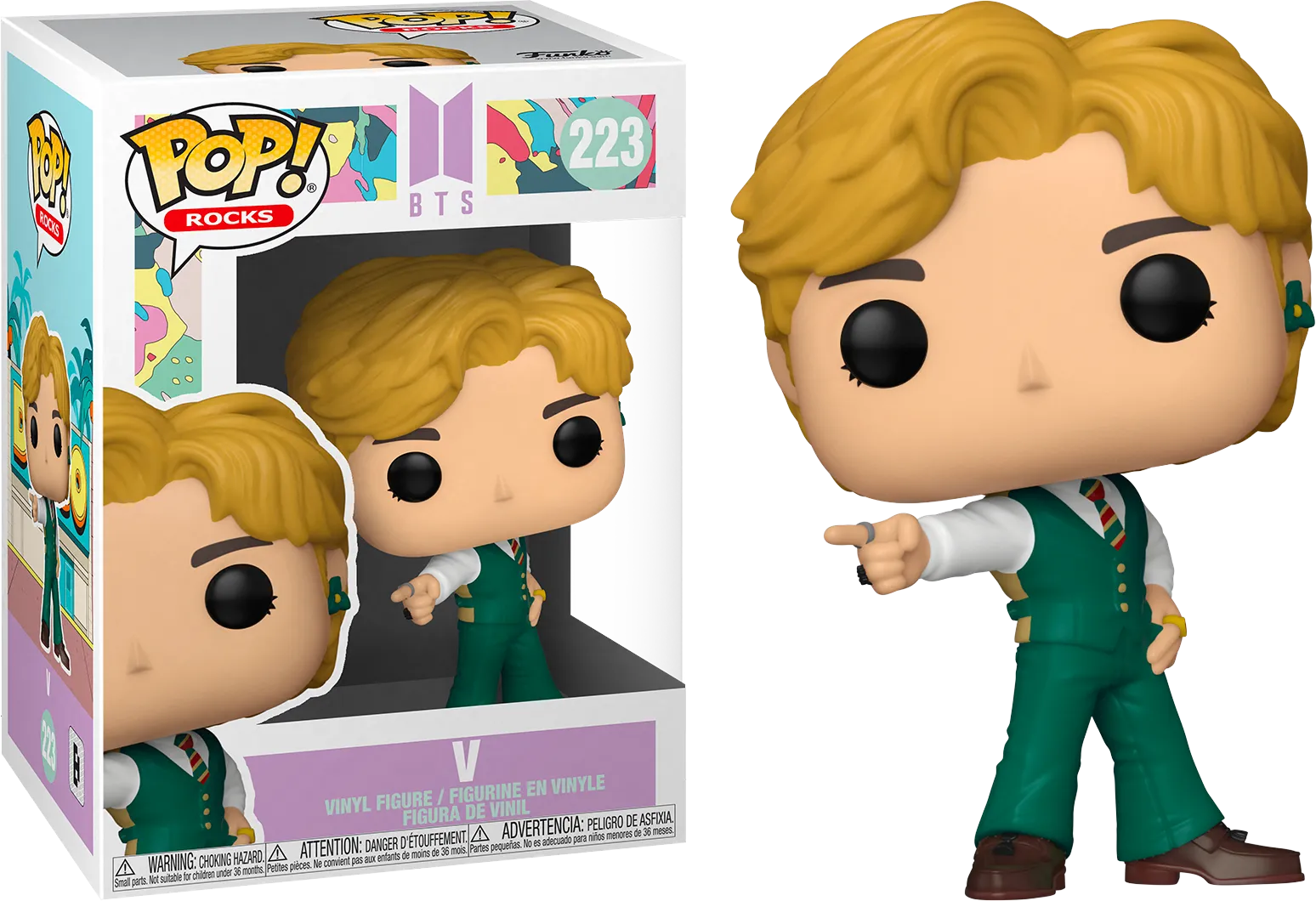 FUN48113 BTS - V (Dynamite) Pop! Vinyl - Funko - Titan Pop Culture