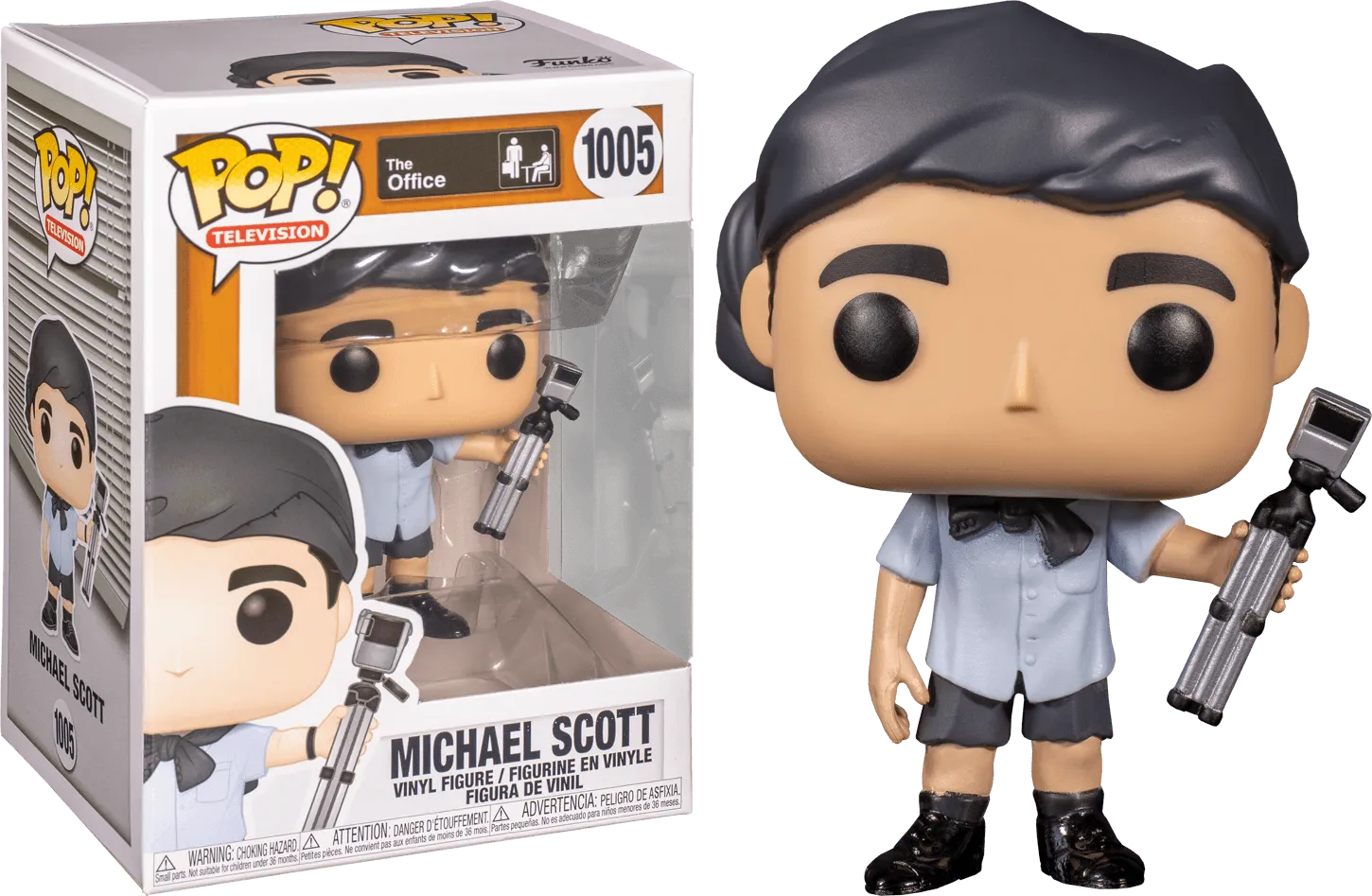 FUN48497 The Office - Michael as Survivor Pop! Vinyl - Funko TBA - Titan Pop Culture