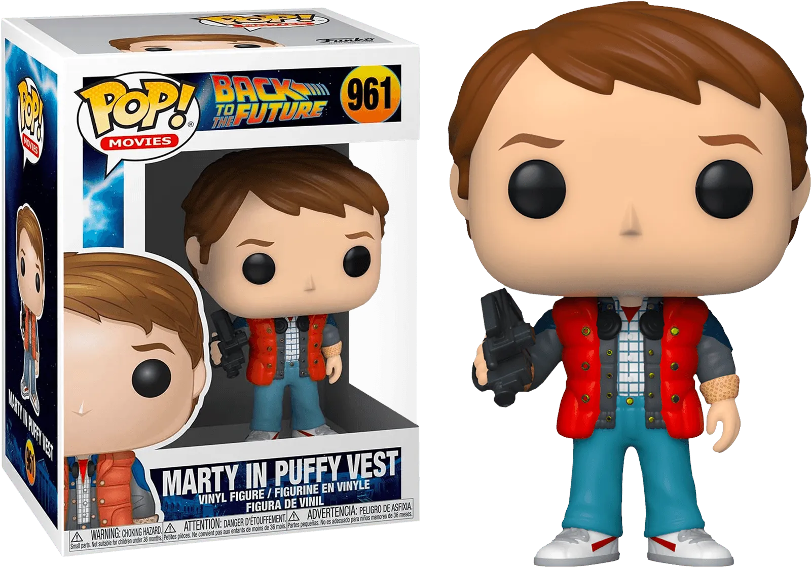 FUN48705 Back to the Future - Marty in Puffy Vest Pop! Vinyl - Funko - Titan Pop Culture