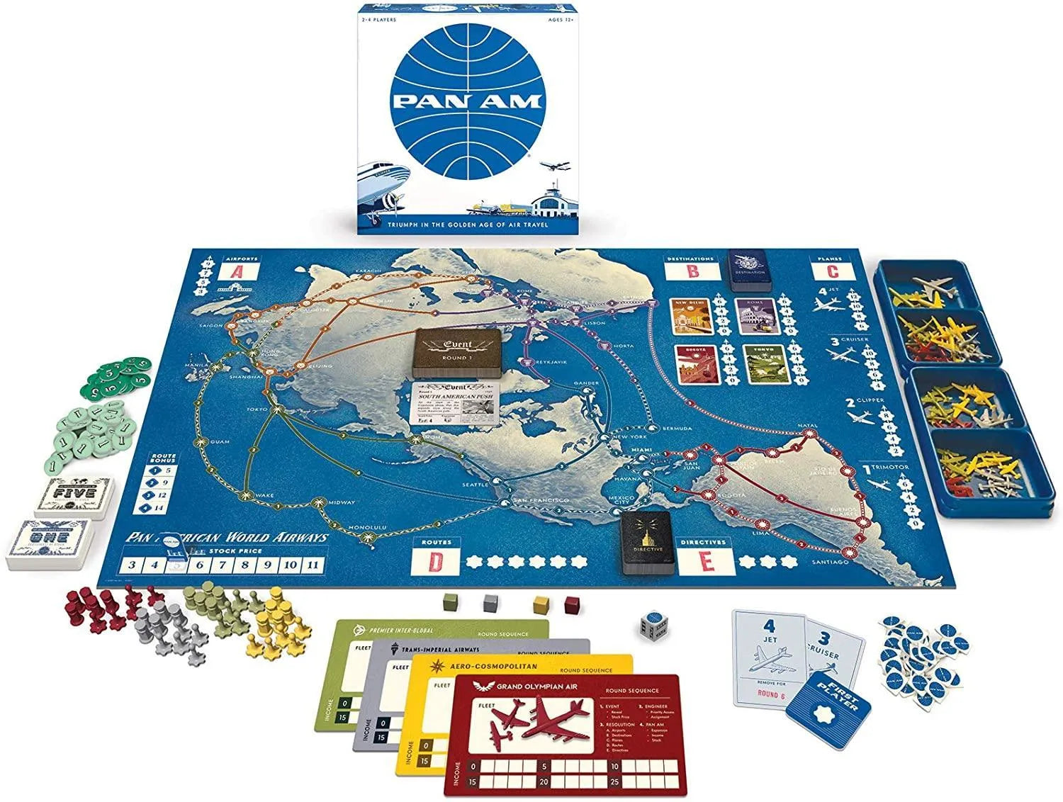 FUN48719 Pan Am - Strategy Game - Funko - Titan Pop Culture