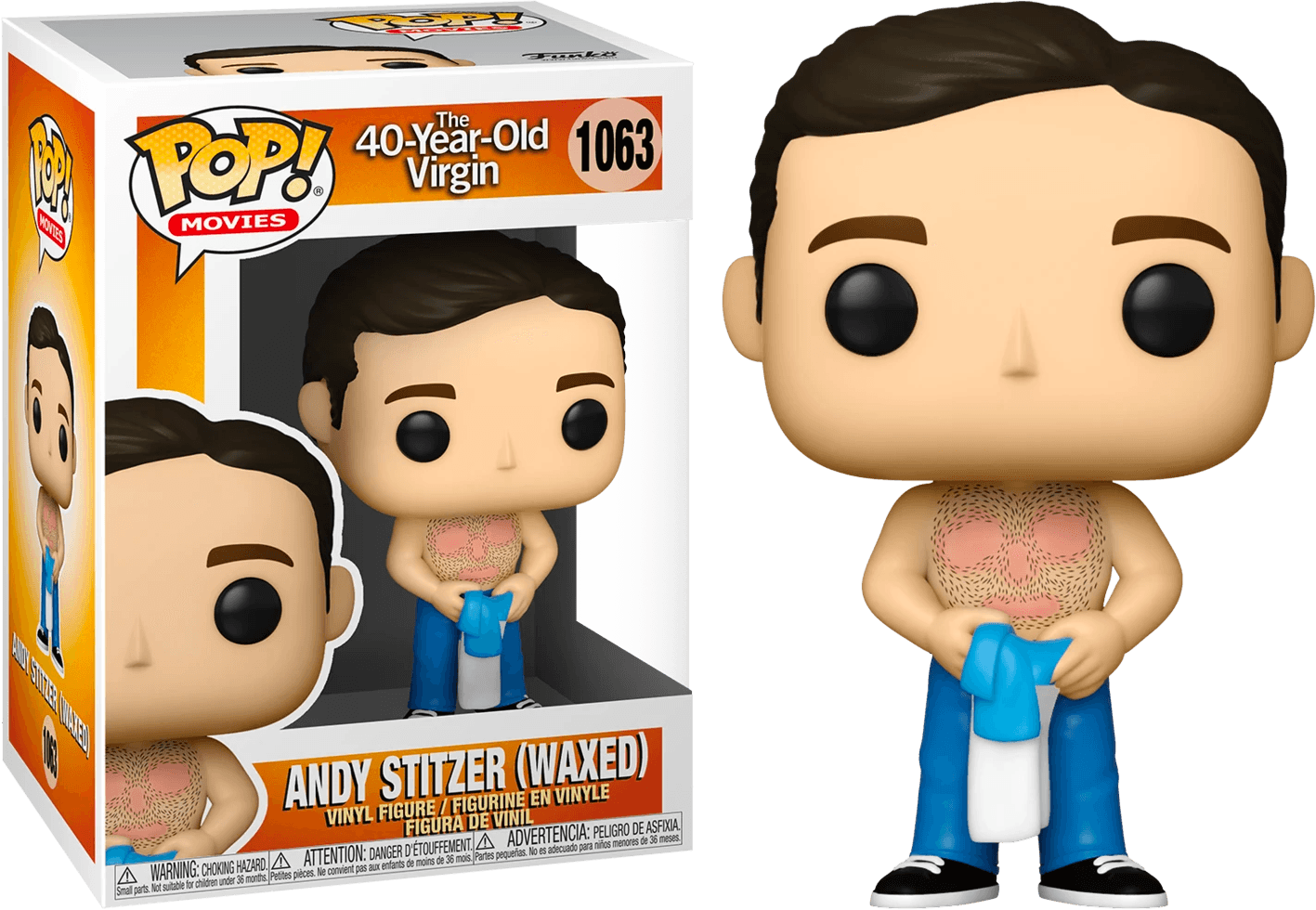 FUN49047 40 Year Old Virgin - Andy Waxed Pop! Vinyl - Funko - Titan Pop Culture