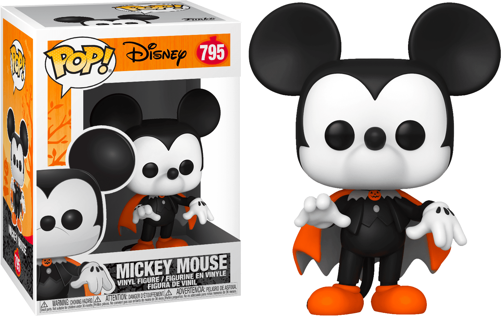 FUN49792 Mickey Mouse - Spooky Mickey Pop! Vinyl - Funko - Titan Pop Culture