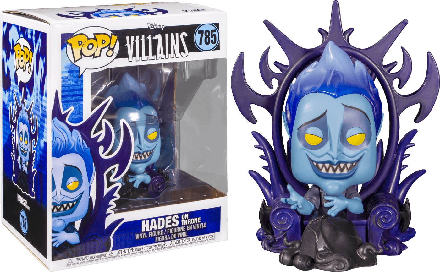 FUN49819 Disney Villains - Hades on Throne Pop! Deluxe - Funko - Titan Pop Culture