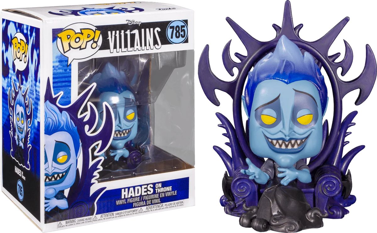 Disney Villains - Hades on Throne Pop! Deluxe