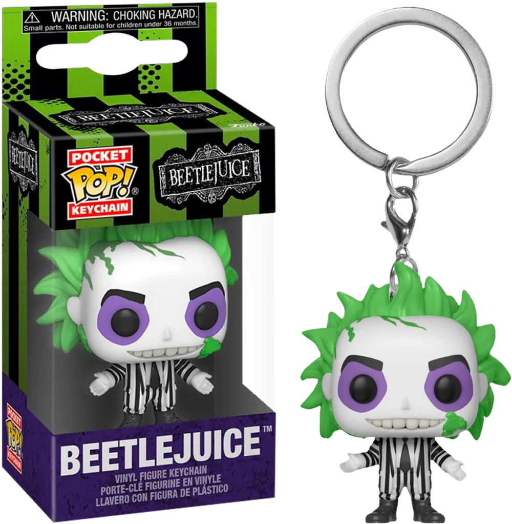 FUN49826 Beetlejuice - Beetlejuice Pocket Pop! Keychain - Funko - Titan Pop Culture