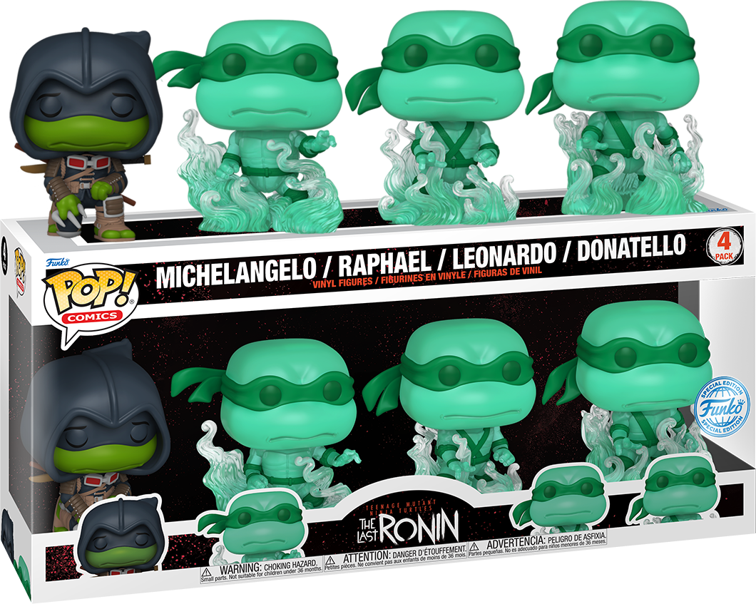 Teenage Mutant Ninja Turtles: The Last Ronin - Brothers US Exclusive Pop! 4-Pack [RS]