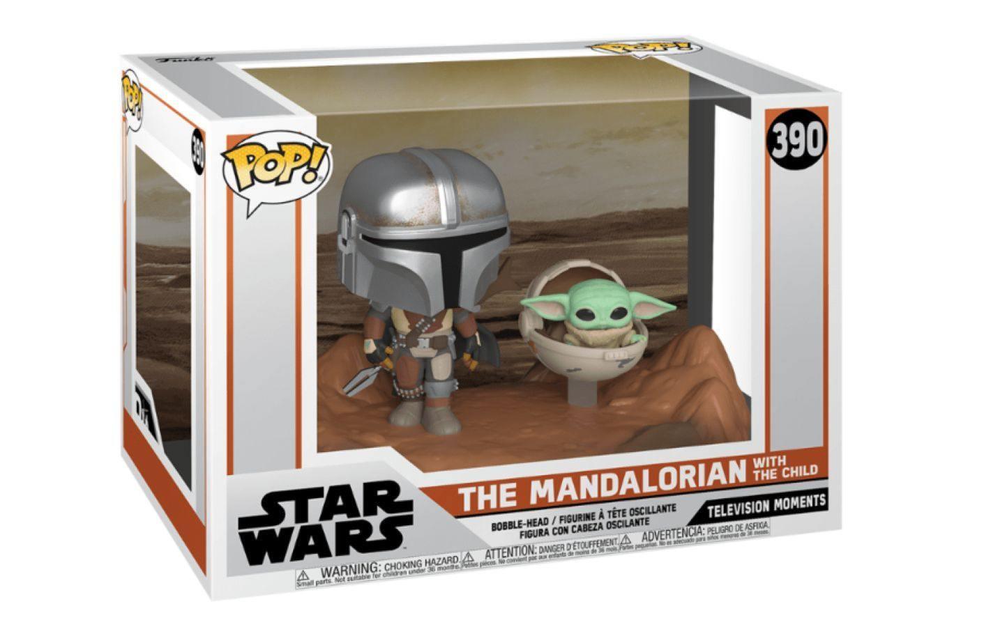 FUN49930 Star Wars: The Mandalorian - Mandalorian & Child Movie Moment Pop! Vinyl - Funko - Titan Pop Culture