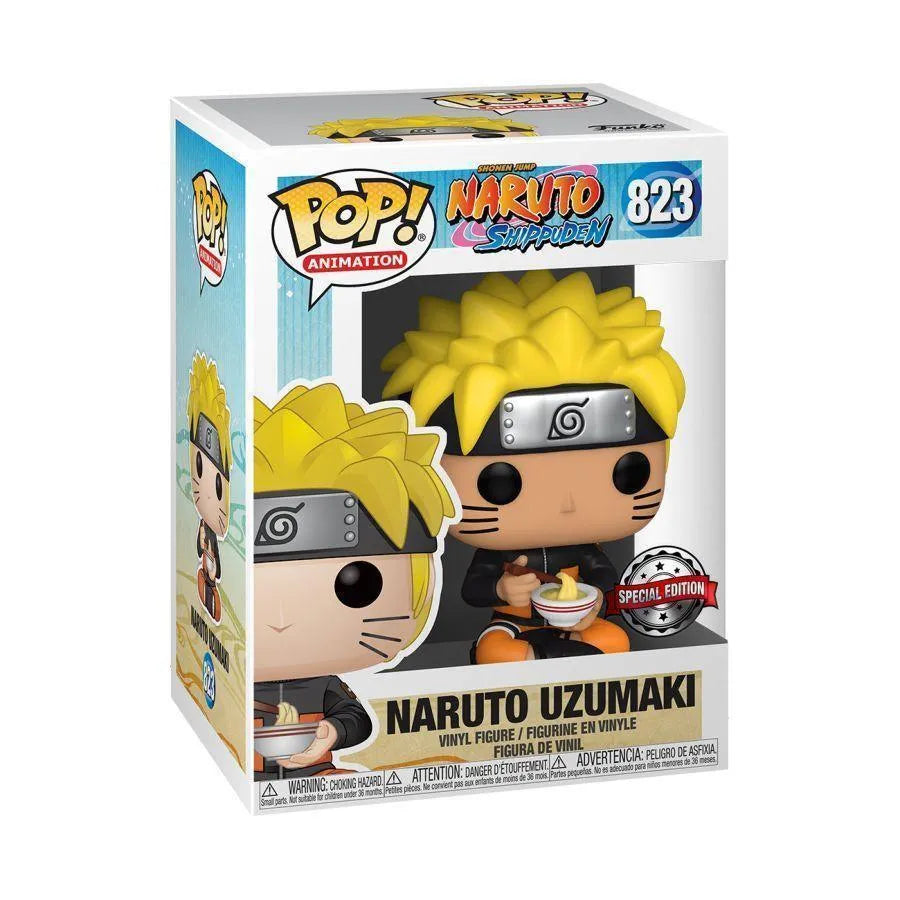 FUN50344 Naruto: Shippuden - Naruto with Noodles US Exclusive Pop! Vinyl [RS] - Funko - Titan Pop Culture