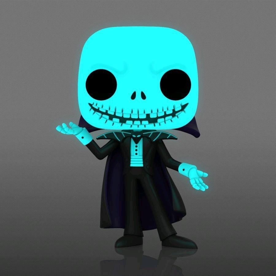 FUN50347 The Nightmare Before Christmas - Jack Vampire Glow US Exclusive Pop! Vinyl [RS] - Funko - Titan Pop Culture