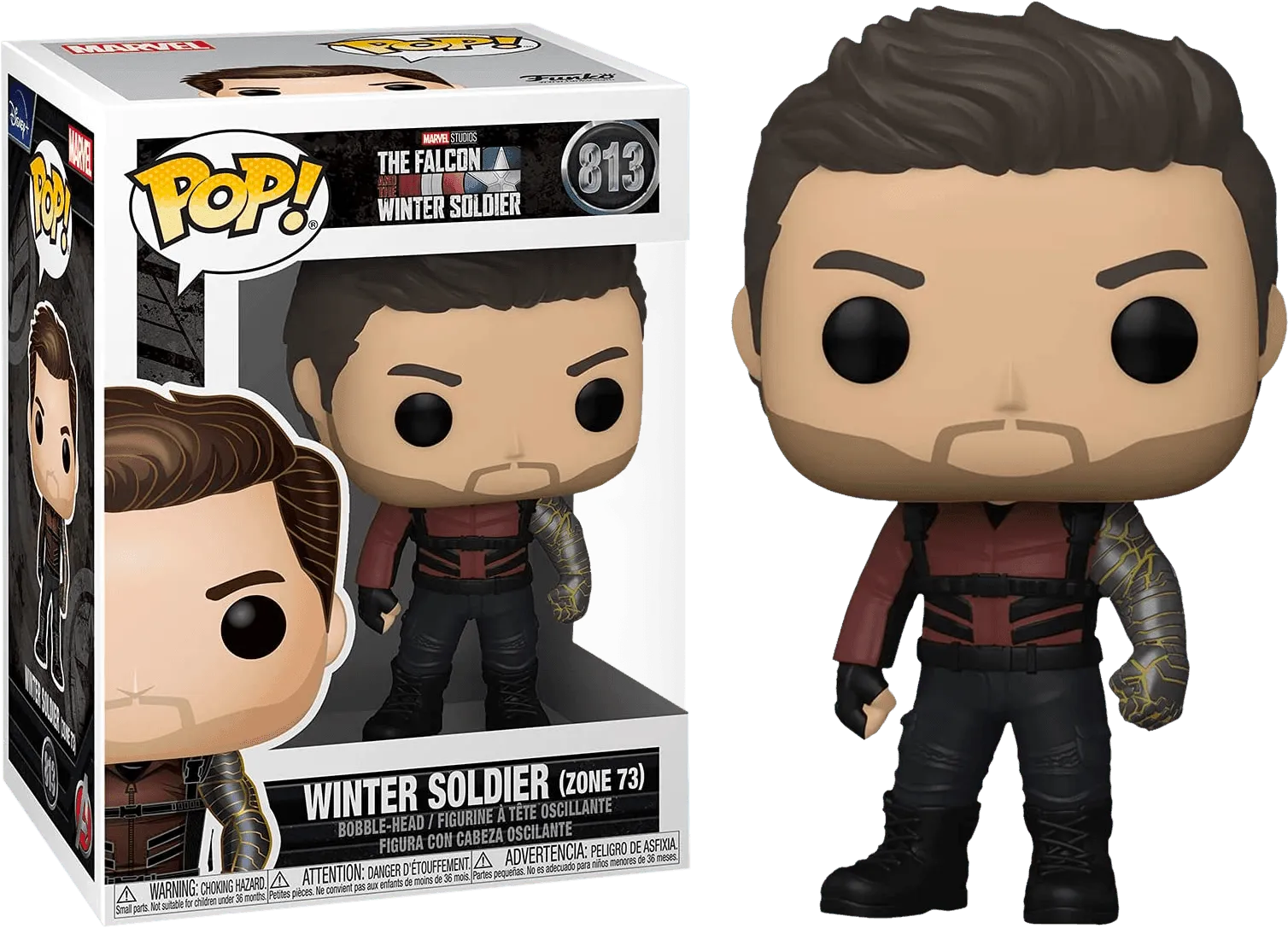 FUN51629 The Falcon and the Winter Soldier - Winter Soldier (Zone 73) Pop! Vinyl - Funko - Titan Pop Culture