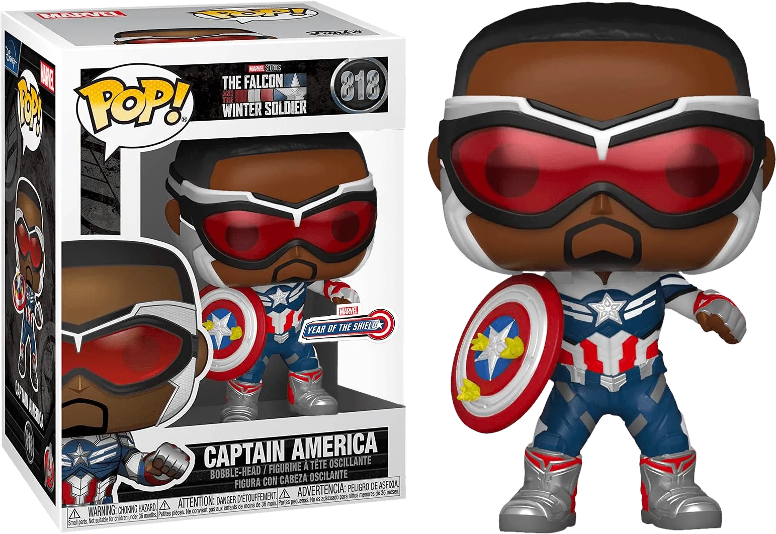 FUN51650 The Falcon and the Winter Soldier - Capt America Year of the Shield Pop! Vinyl - Funko - Titan Pop Culture