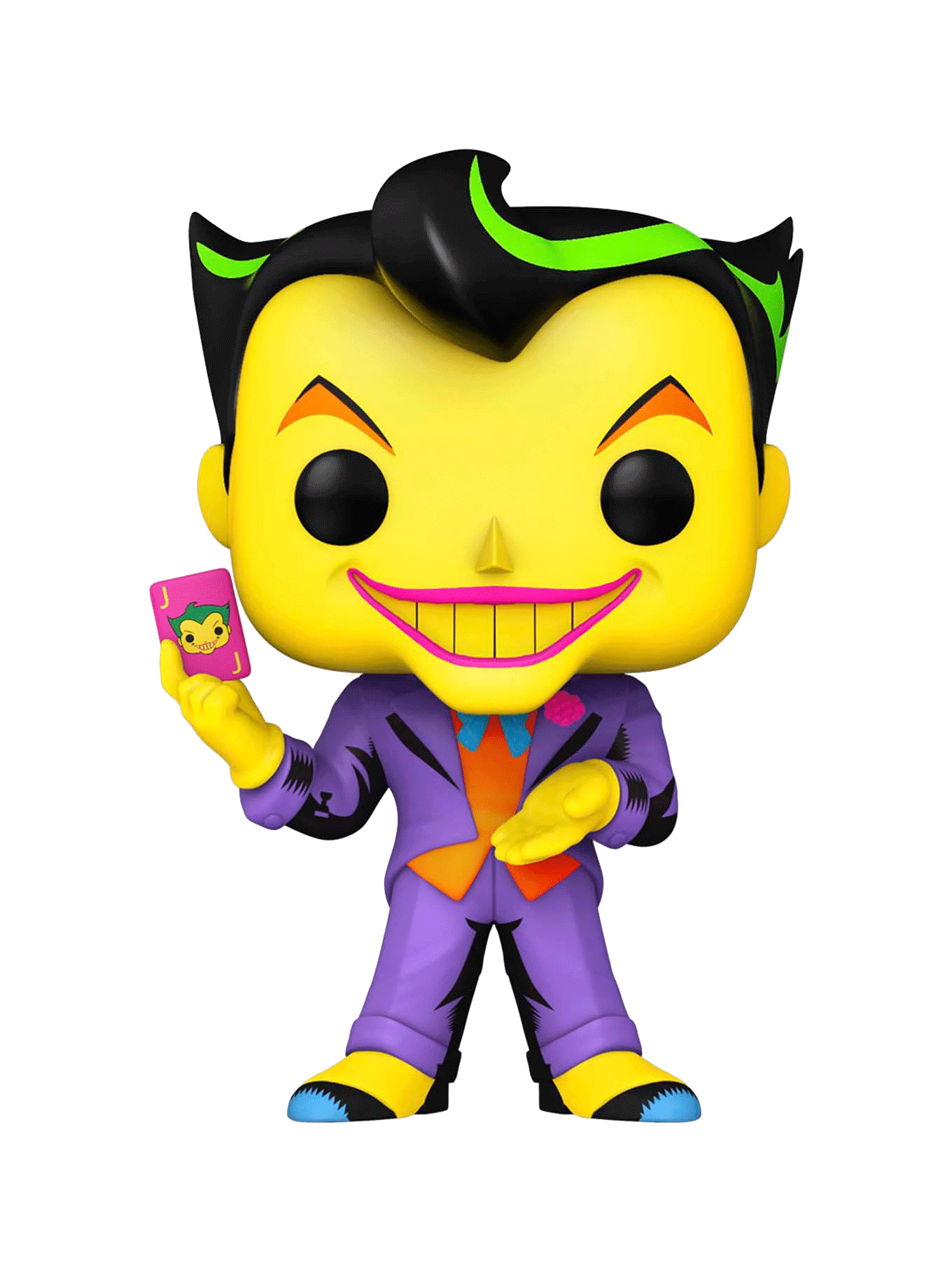 FUN51723 Batman: The Animated Series - Joker Black Light US Exclusive Pop! Vinyl [RS] - Funko - Titan Pop Culture