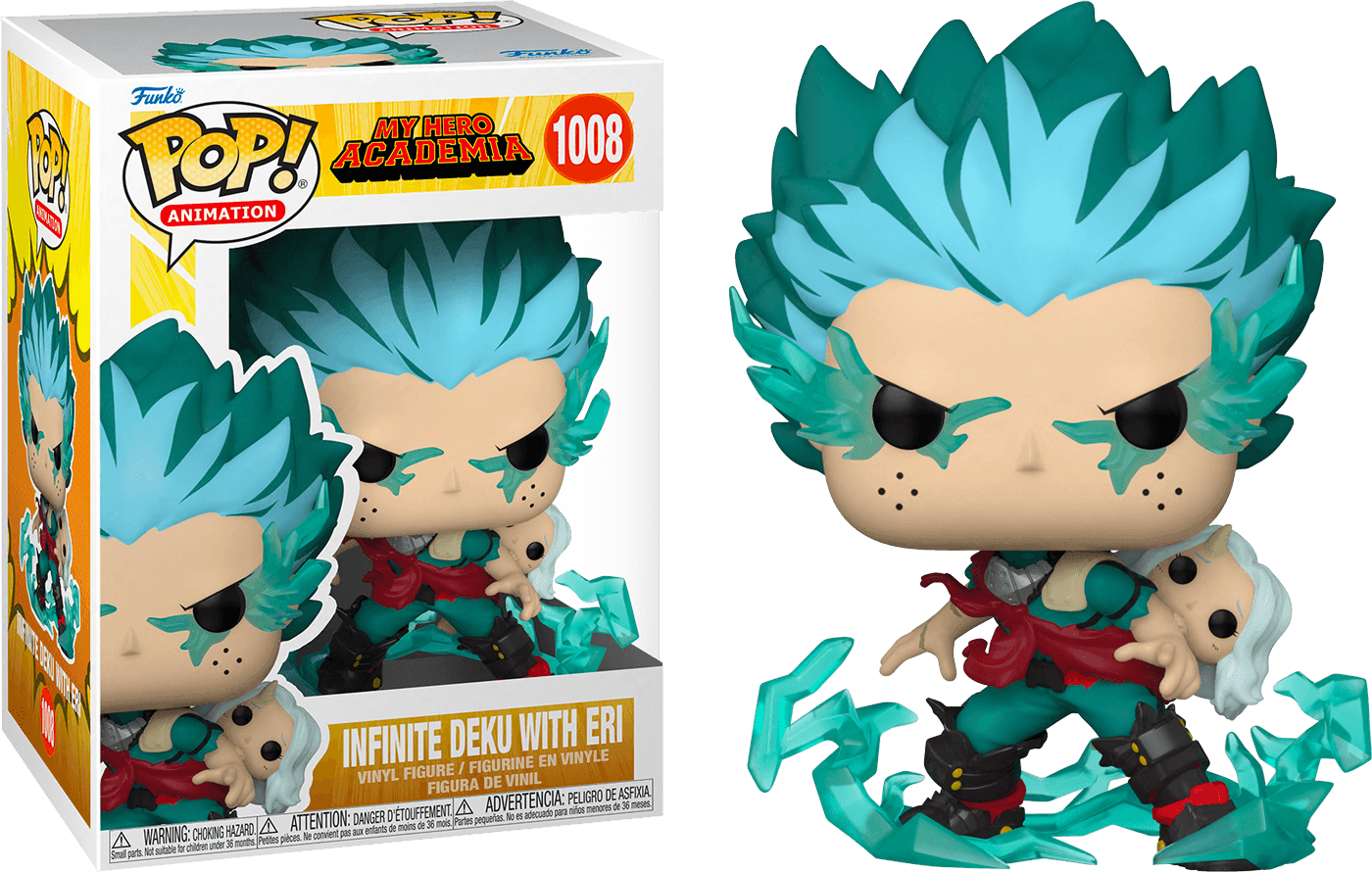 FUN51933 My Hero Academia - Infinite Deku with Eri Pop! Vinyl - Funko - Titan Pop Culture