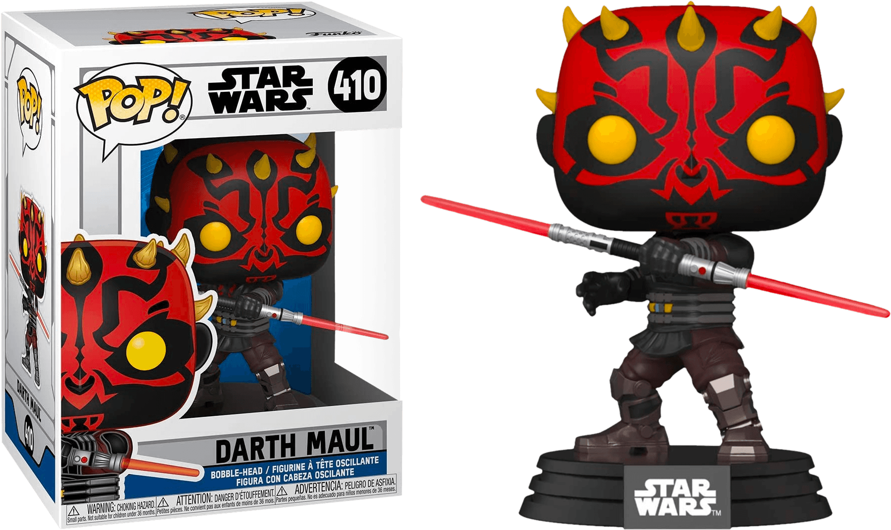 FUN52025 Star Wars: The Clone Wars - Darth Maul Pop! Vinyl - Funko - Titan Pop Culture