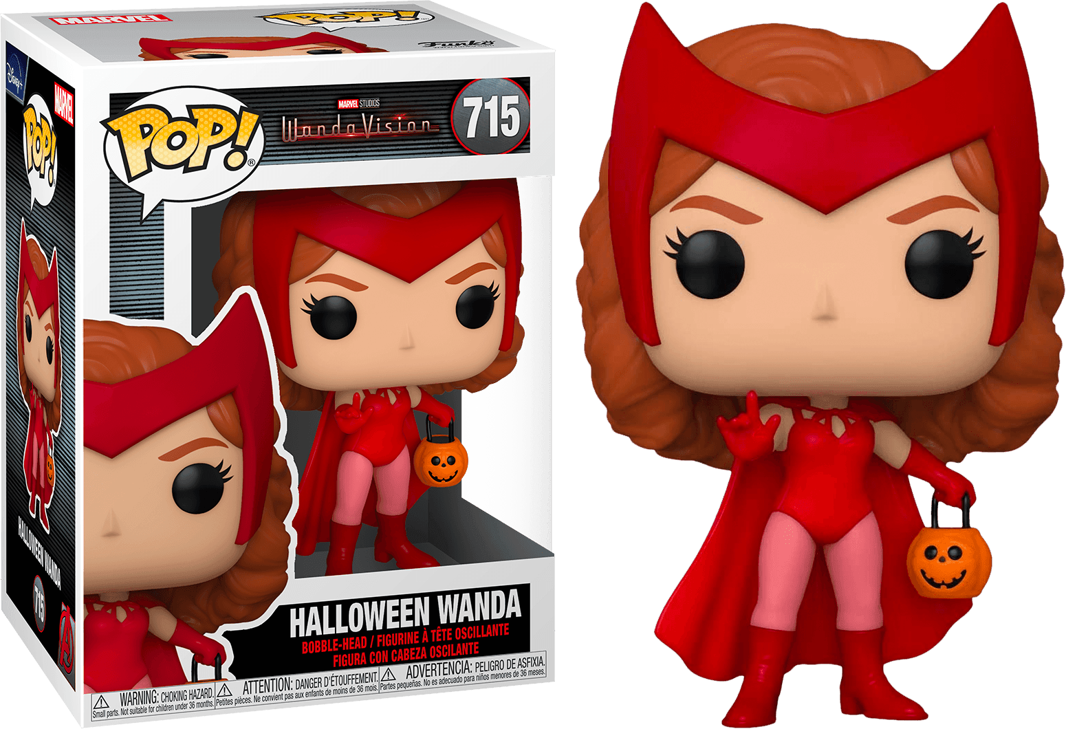 FUN52044 WandaVision - Halloween Wanda Pop! Vinyl - Funko TBA - Titan Pop Culture