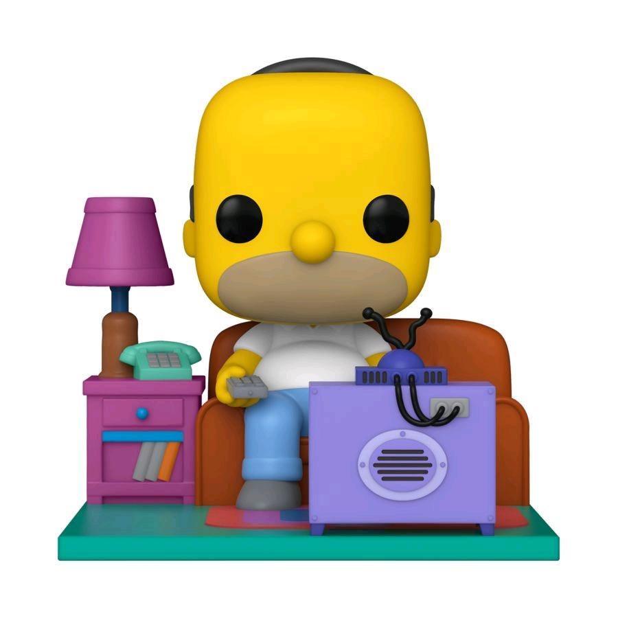 FUN52945 The Simpsons - Couch Homer Pop! Deluxe - Funko TBA - Titan Pop Culture