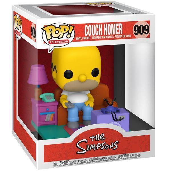 FUN52945 The Simpsons - Couch Homer Pop! Deluxe - Funko TBA - Titan Pop Culture