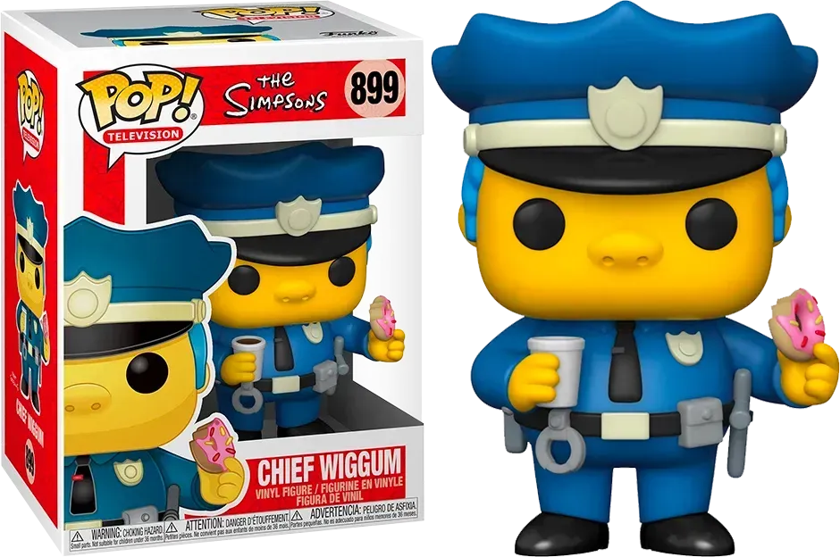 FUN52946 The Simpsons - Chief Wiggum Pop! Vinyl - Funko - Titan Pop Culture