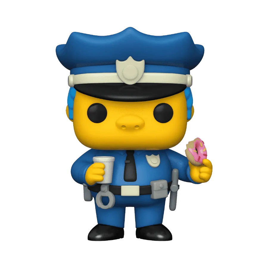 FUN52946 The Simpsons - Chief Wiggum Pop! Vinyl - Funko TBA - Titan Pop Culture