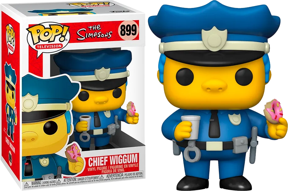 FUN52946 The Simpsons - Chief Wiggum Pop! Vinyl - Funko - Titan Pop Culture