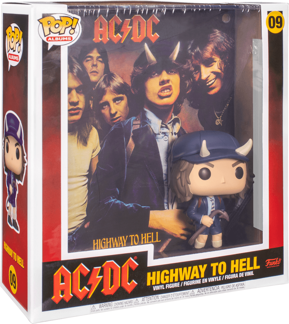 FUN53080 AC/DC - Highway to Hell Pop! Album - Funko - Titan Pop Culture